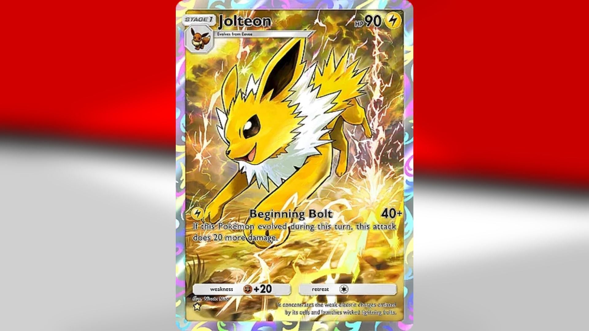 Jolteon (Image via TPC)